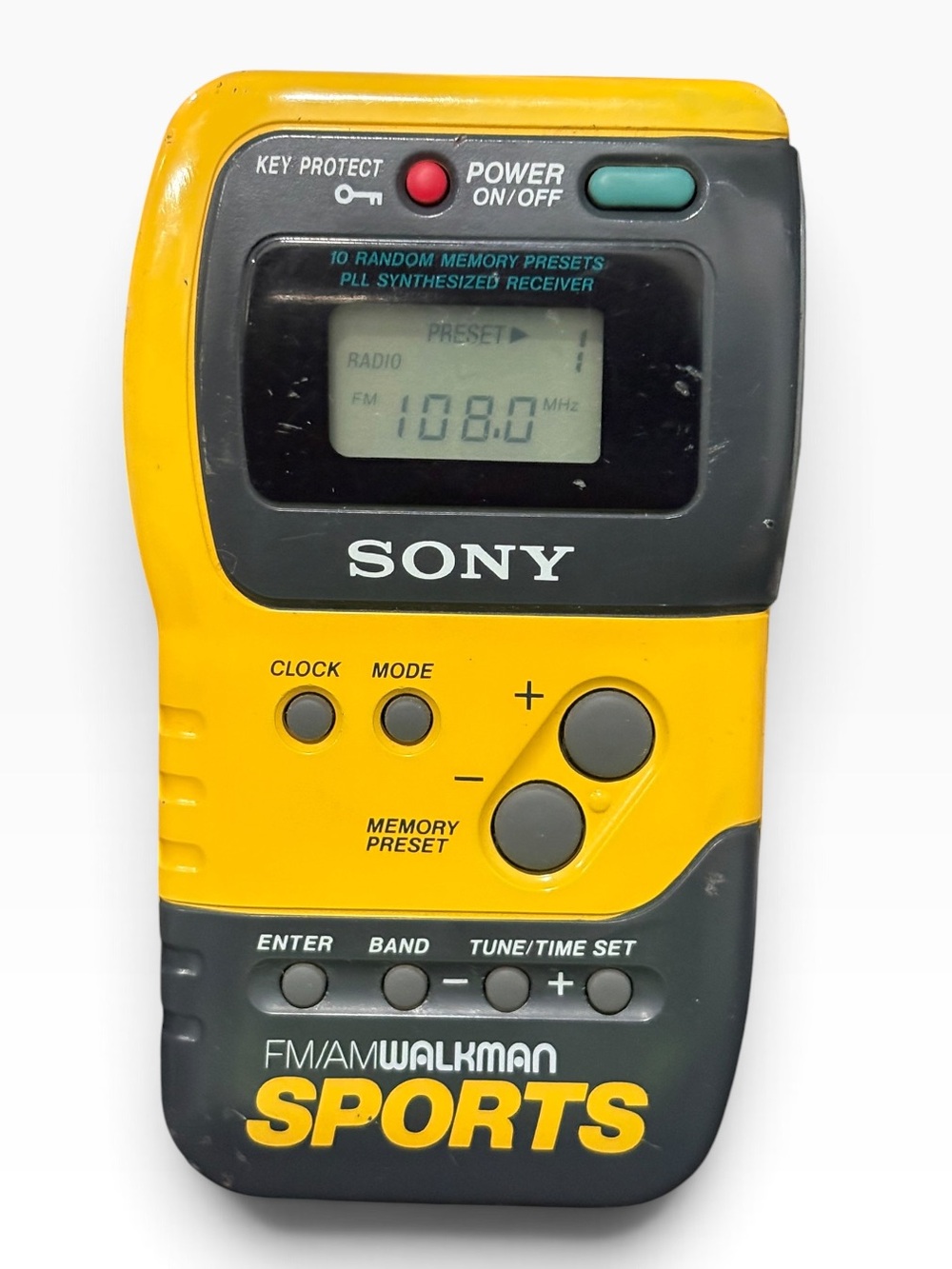 Vintage Sony SRF-M7O Sports Walkman Digital AM/FM Stereo Radio